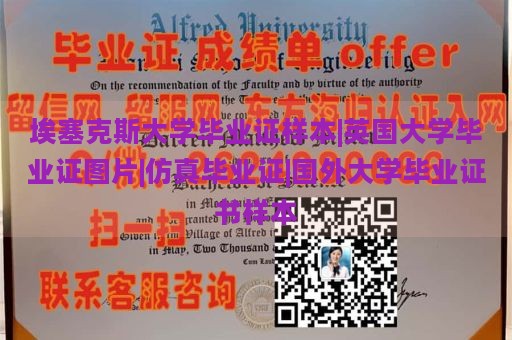 埃塞克斯大学毕业证样本|英国大学毕业证图片|仿真毕业证|国外大学毕业证书样本